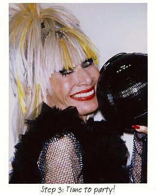 KITSCH DANCIN QUEEN DISCO BALL BAG BLACK