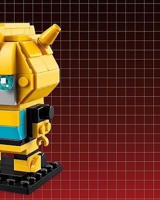 LEGO® BrickHeadz™ Transformers Bumblebee Robot & Vehicle