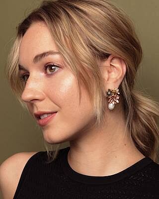 Pearl Pave Studs Loving my pearls!!! Pearl Pave Studs Loving my pearls!!!