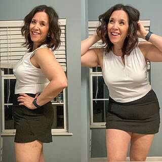 Prime Laser Running Skort