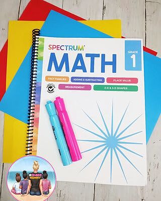 Spectrum Math Workbook Grade 1 Paperback
