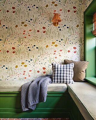 Alpine Garden Wallpaper - Multi