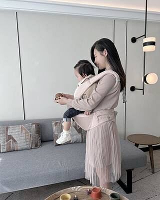 Alta Hip Seat Baby Carrier - Pink Quartz
