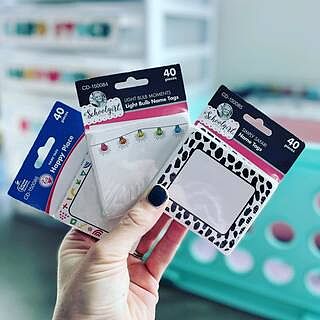 Happy Place Name Tags