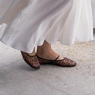 Mash Flat Shoe LEOPARD