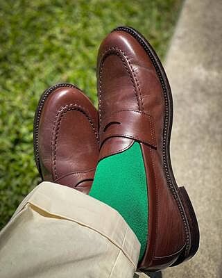 Traveler Penny Tobacco Calf