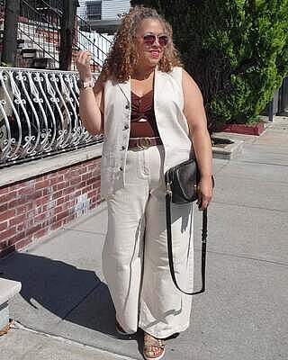 Coastal Linen Pants - Ecru