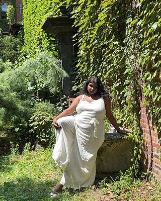 Promenade Linen Jumpsuit - White