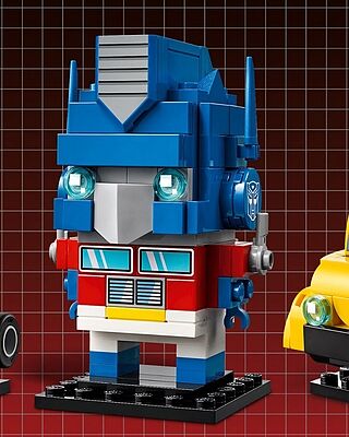 LEGO® BrickHeadz™ Transformers Bumblebee Robot & Vehicle