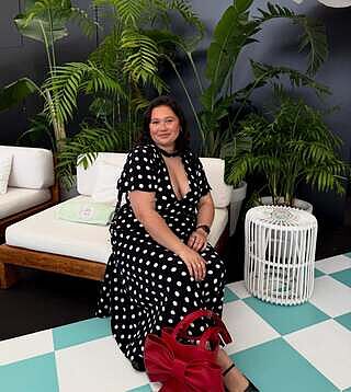 GLORIA SCARF DRESS POLKA DOT