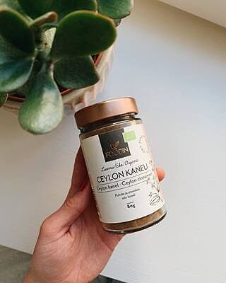 Kaneli, jauhettu (ceylon-kaneli, ceyloninkaneli), 80 g
