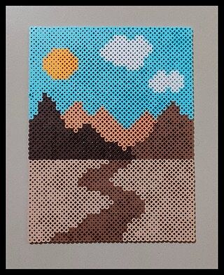 1,000 Perler Beads - Tan