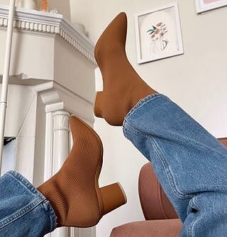 The Bootie - Whiskey Knit