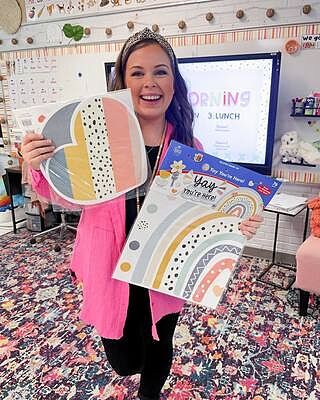 Yay You're Here! Bulletin Board Set