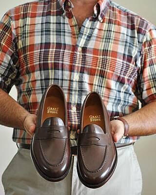 Traveler Penny Tobacco Calf