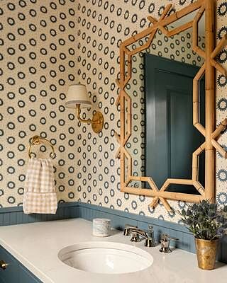 Patterned Hand Towels (pair)
