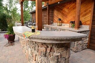 Bendable Square Countertop Form