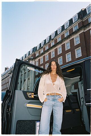 Double Waist Trouser in Bleach