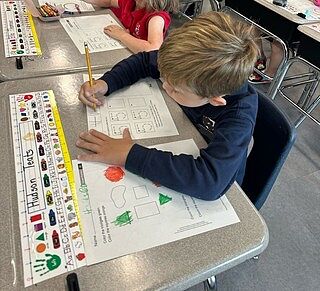Traditional Manuscript Name Plates Grade K-3