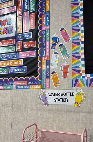We Stick Together Cups & Water Bottles Cutouts