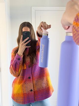 termo drikkedunk med sugerør, 650 ml