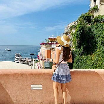 Exclusive Black Packable Wide Bow Sunhat