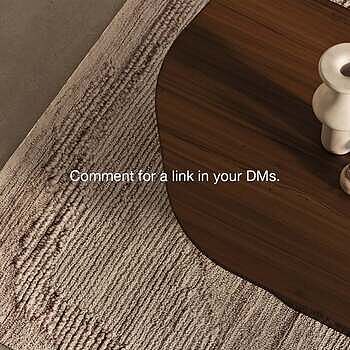 Mere Hand Tufted Wool Rug - Ivory & Beige