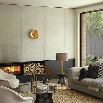 Boston Round Metal Diffuser Wall Light