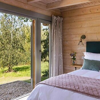 Brooklyn Glass Funnel Wall Light - 7 Inch