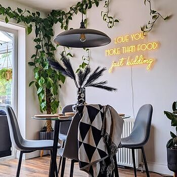 Brooklyn Giant Bowl Pendant - 24 Inch - Pewter