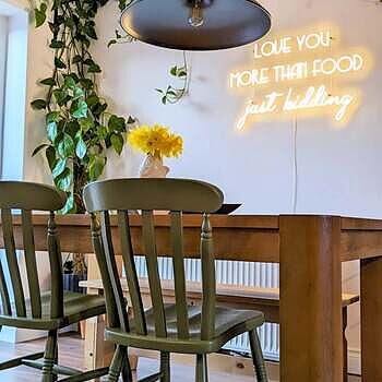 Brooklyn Giant Bowl Pendant - 24 Inch - Pewter