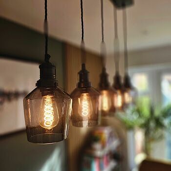 Brooklyn Glass Schoolhouse Pendant Light - 5.5 Inch