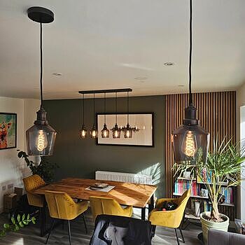 Brooklyn Glass Schoolhouse Pendant Light - 5.5 Inch