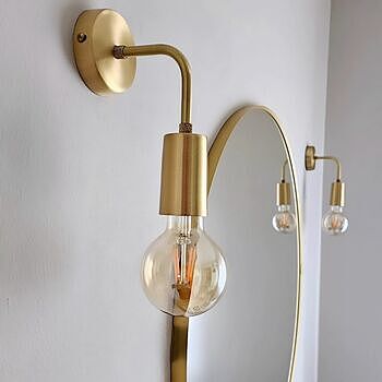 Urban Round Wall Mirror - 24 inch