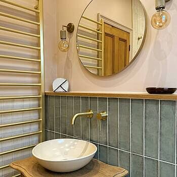 Knurled Edison Wall Light