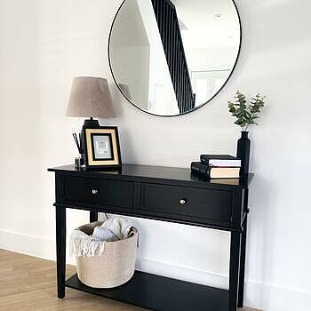 Urban Round Wall Mirror - 24 inch