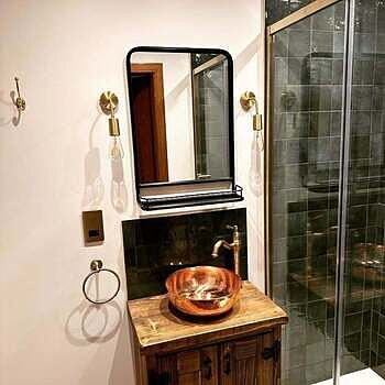 Sleek Edison Wall Light