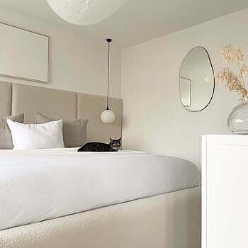 Chelsea Opal Glass Globe Pendant Light - 9 Inch - White