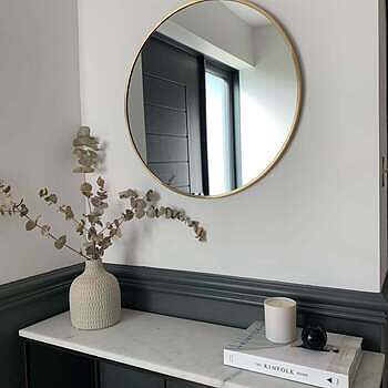 Urban Round Wall Mirror - 24 inch