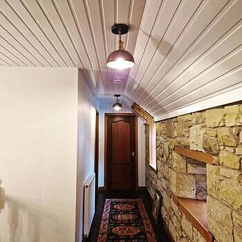 Brooklyn Dome Semi Flush Mount - 8 Inch