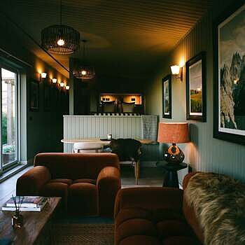 Boho Rattan Ceiling Pendant - 18 Inch - Drum