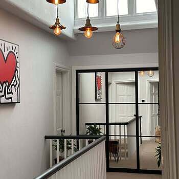 Brooklyn 5 Wire Pendant with Shades