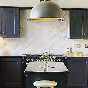 Brooklyn Giant Dome Pendant - 24 Inch - Chain Holder