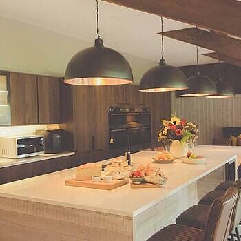 Brooklyn Giant Dome Pendant - 24 Inch - Chain Holder