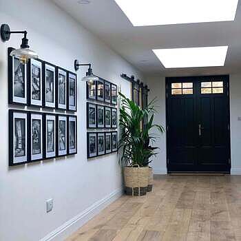 Brooklyn Glass Dome Wall Light - 8 Inch