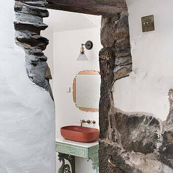 Brooklyn Glass Funnel Wall Light - 7 Inch