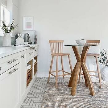 Fara Hand Woven Jute & Wool Rug - Natural & Grey