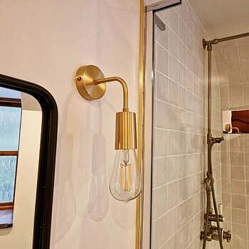 Sleek Edison Wall Light