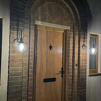 Swan Neck Outdoor & Bathroom Wall Light