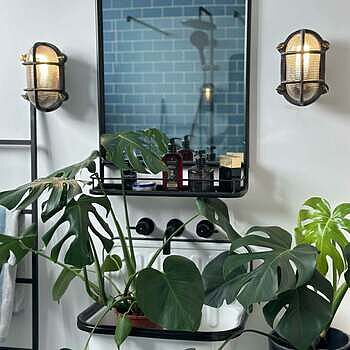 Bulkhead Outdoor & Bathroom Oval Wall Light - 6 Inch